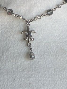 ⚜️ Fleur De Lis Pendant Necklace for Little Girls by Cookie Lee NWT